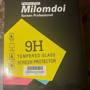 Milomdoi 3 Pack Tempered Glass Screen Protector for iPad Air 13